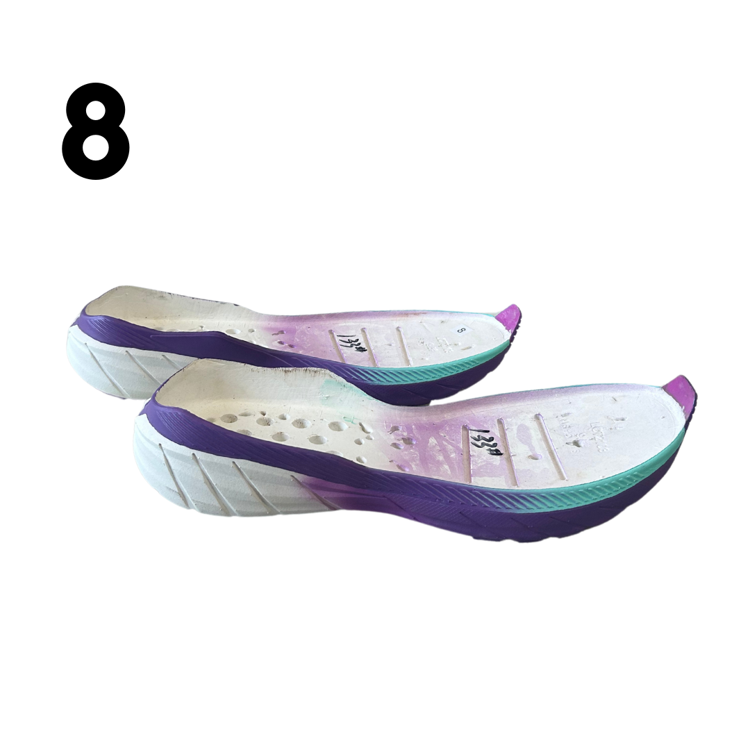 Colorful EVA Sneaker Outsole