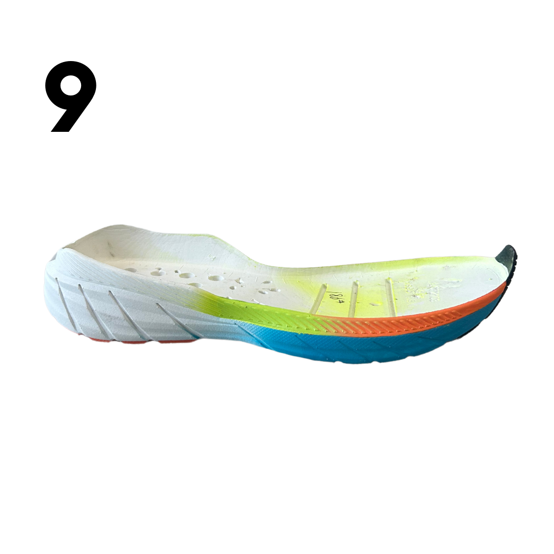 Colorful EVA Sneaker Outsole