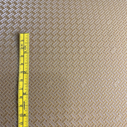 Woven tread rubber sole sheet